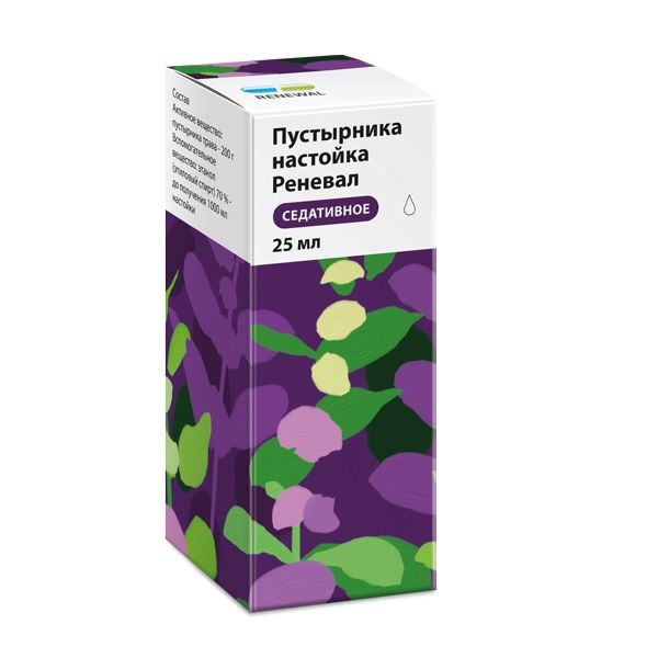 Пустырник Реневал настойка 25мл