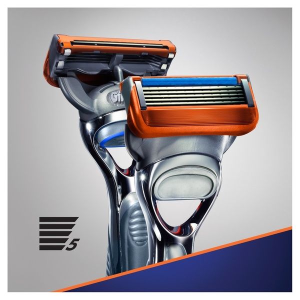 Набор Gillette Жиллетт бритва Fusion Proglide Flexball со сменной кассетой + гель для бритья 75 мл фото №8