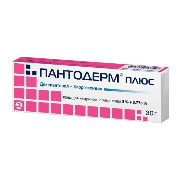 Пантодерм Плюс крем для наружного применения 5%+0,776% 30г  фото №2