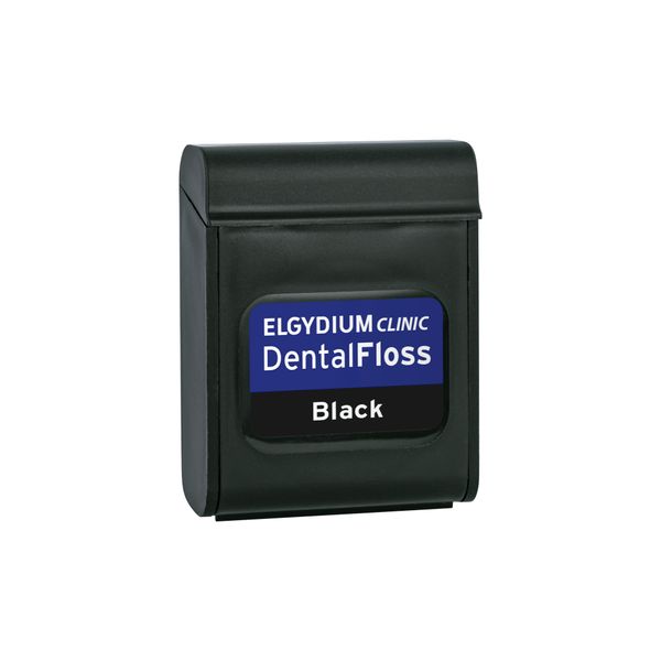 Нить зубная вощеная Black Clinic Elgydium/Эльгидиум 50м фото №2
