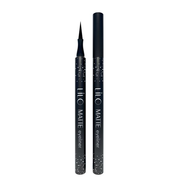 Подводка-фломастер для глаз черная Matte Liner LiLo 1,2г