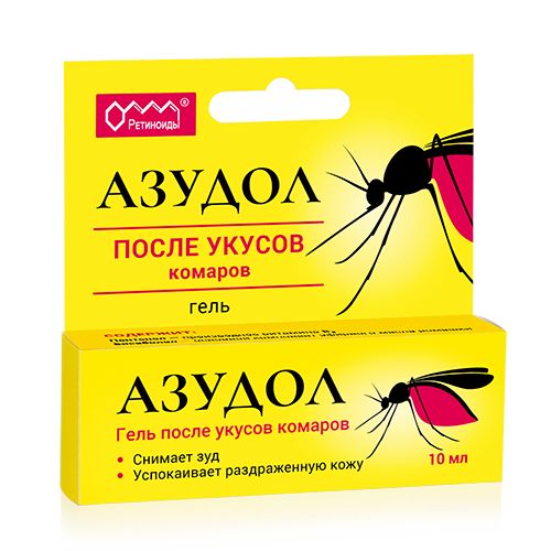 Гель Азудол после укусов комаров 8 мл фото №2