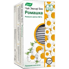 Чай Био ромашка Эвалар фильтр-пакет 1,5г 20шт