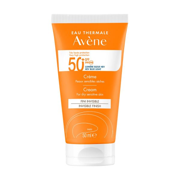 Крем солнцезащитный без отдушек SPF50+ Avene/Авен туба 50мл (С51376) фото №2