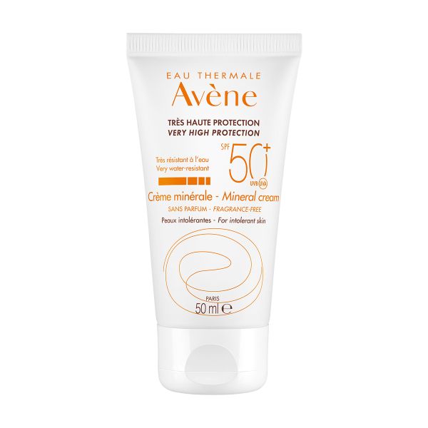 Крем солнцезащитный для сверхчувствительной кожи минеральный SPF50+ Avene/Авен туба 50мл (C35577) фото №2