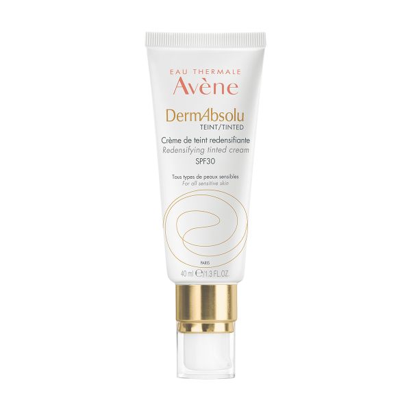 Крем для упругости кожи лица с тонирующим эффектом SPF30 DermAbsolu teint Avene/Авен 40мл
