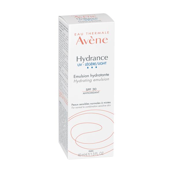Эмульсия для лица увлажняющая SPF30 Hydrance UV Legere Avene/Авен 40мл  фото №3