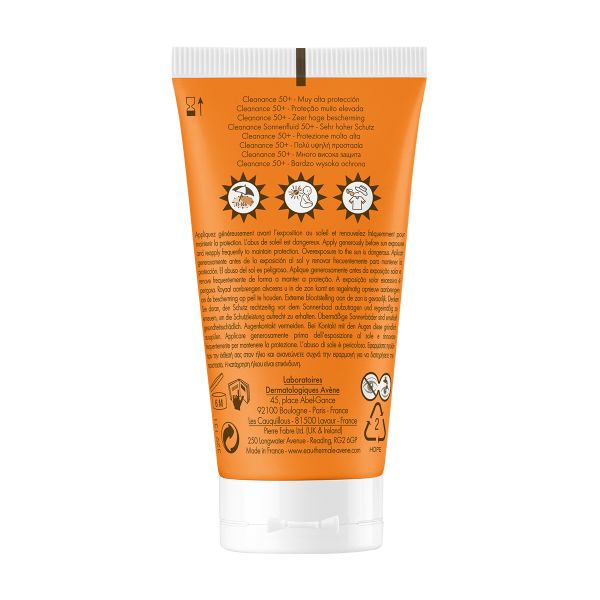 Флюид солнцезащитный для проблемной кожи SPF50+ Cleanance Avene/Авен туба 50мл (C51631) фото №2