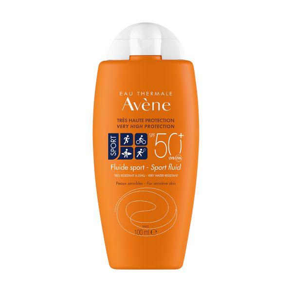 Флюид солнцезащитный SPF50+ Sport Avene/Авен туба 100мл (C71833) фото №2