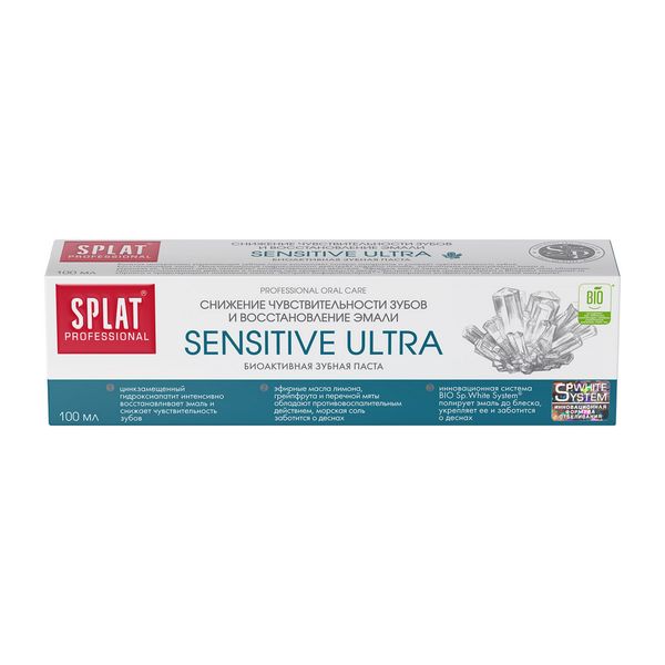 Паста зубная Sensitive Ultra Professional Splat/Сплат 100мл фото №3