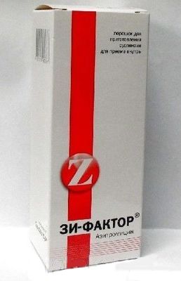 Зи-фактор порошок для приг сусп. для внутр. прим. 200мг/5мл фл. 16,740г (15мл)