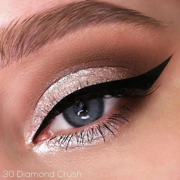 Тени для век жидкие сияющие Pro sparkle Relouis 4,7г тон 30 Diamond crush фото №2