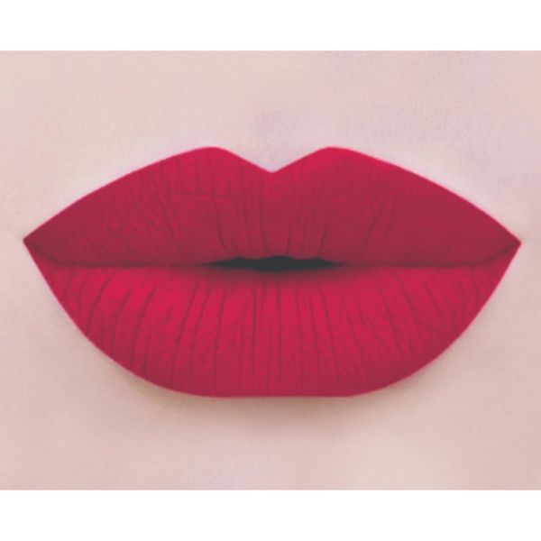Помада губная жидкая матовая True matte complimenti Relouis 4,5г тон 01 Ягодный красный фото №2