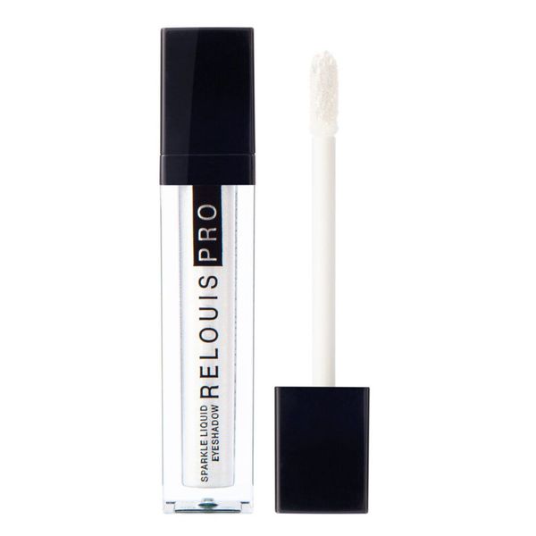 Тени для век жидкие сияющие Pro sparkle Relouis 4,7г тон 30 Diamond crush