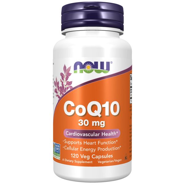 CoQ10 30мг Now/Нау капсулы 516мг 120шт