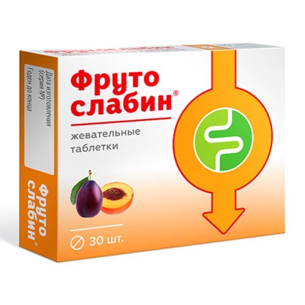 Фрутослабин Квадрат-С таблетки 600мг 30шт