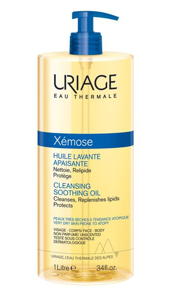 Масло для лица и тела очищающее успокаивающее Xemose Uriage/Урьяж фл.-помпа 1 л