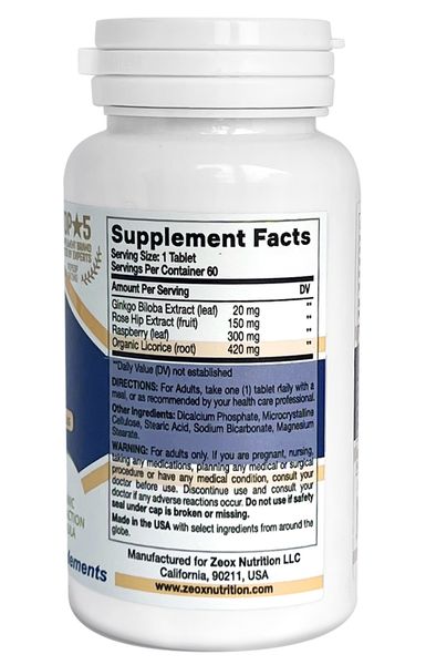 Гинкго билоба Плюс Zeox Nutrition таблетки 60шт фото №2