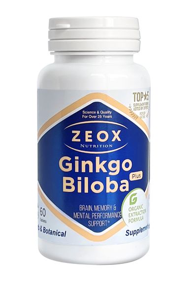 Гинкго билоба Плюс Zeox Nutrition таблетки 60шт
