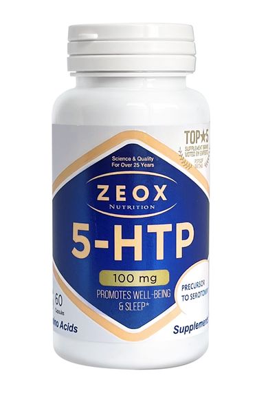 5-НТР (гидрокситриптофан) Zeox Nutrition капсулы 100мг 60шт