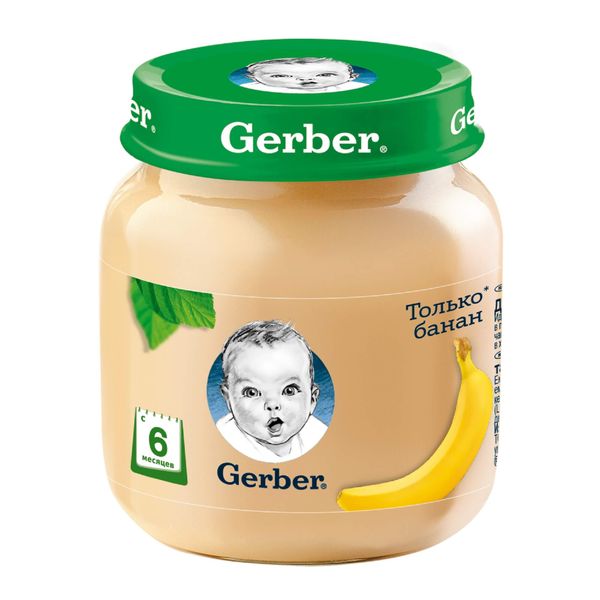 Пюре банан Gerber/Гербер 130г