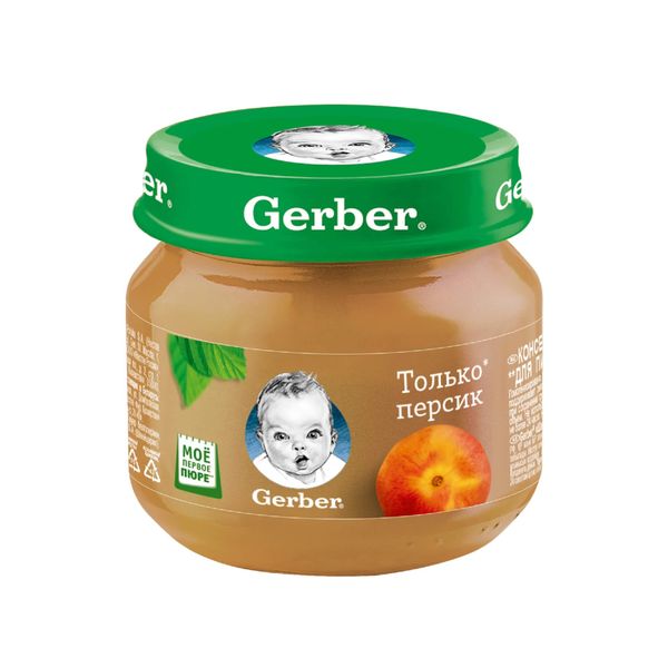 Пюре персик Gerber/Гербер 80г