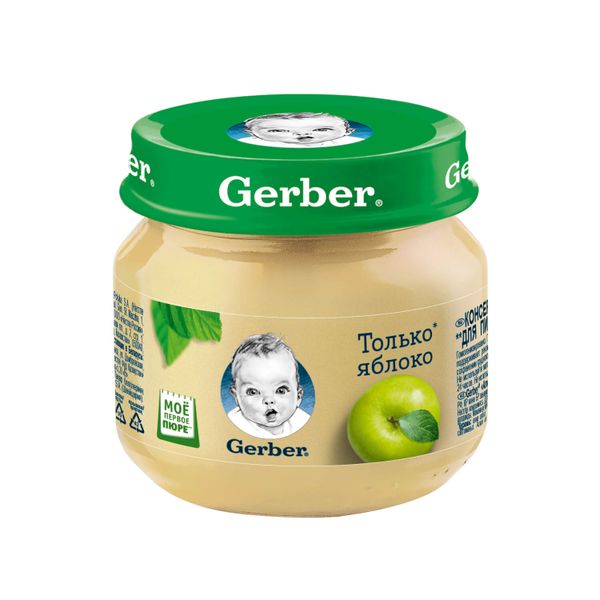 Пюре яблоко Gerber/Гербер 80г