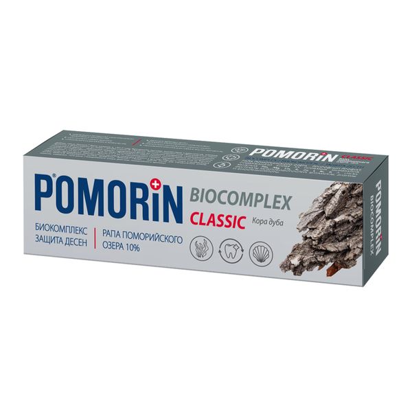 Паста зубная Биокомплекс Classic Pomorin/Поморин 100мл фото №2