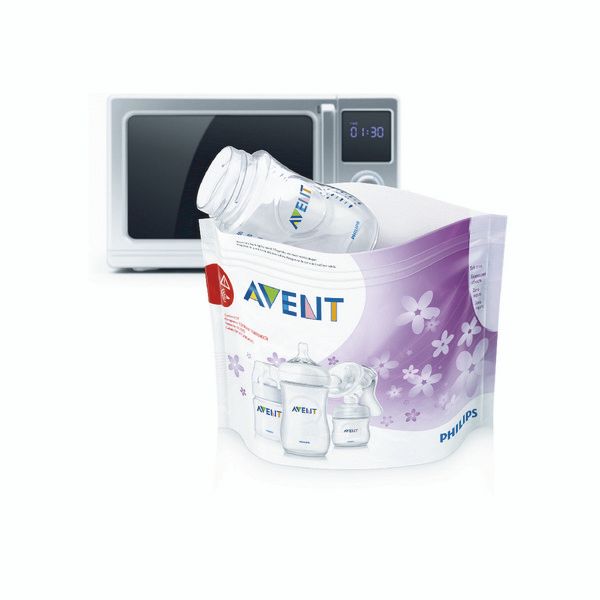 Пакеты для стерилизации в микроволновой печи Philips Avent 5шт (SCF297/05)