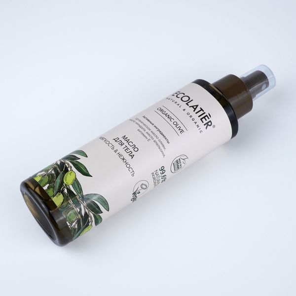 Масло для тела Organic olive Green Ecolatier 200мл фото №2