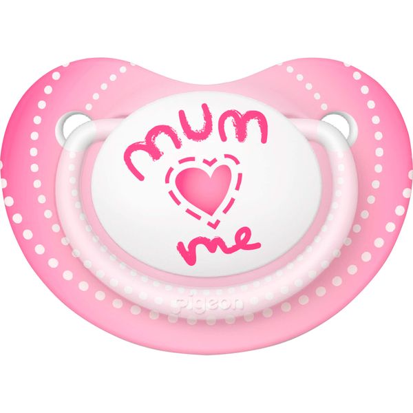 Соска-пустышка силиконовая от 0 мес. Mum love me FunFriends Pigeon/Пиджен р.S фото №2
