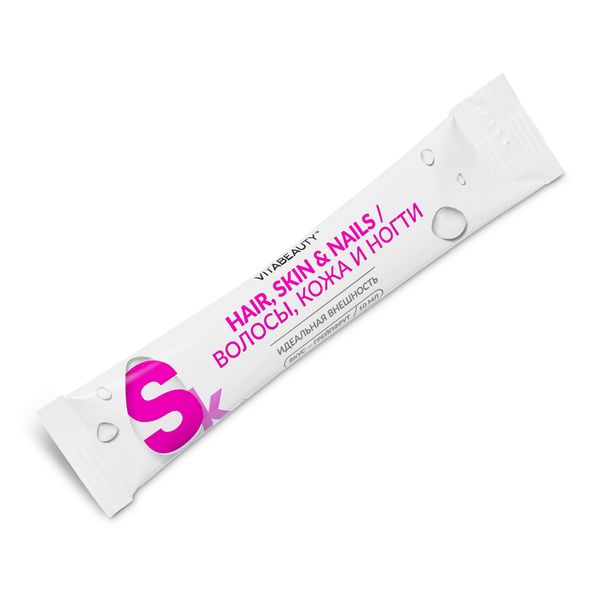 Витамины для кожи, волос, ногтей вкус грейпфрута Vitabeauty/Витабьюти жидкость для приема внутрь стик 10мл 30шт фото №3