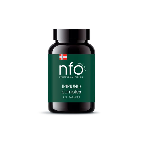 Иммунокомплекс NFO/Норвегиан фиш оил таблетки 800,42мг 120шт