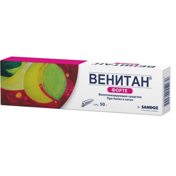 Венитан Форте гель туба 50г