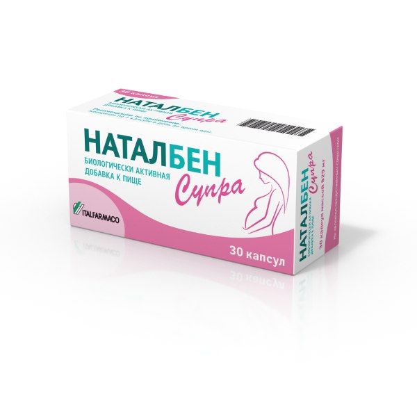 Наталбен Супра капсулы 30шт