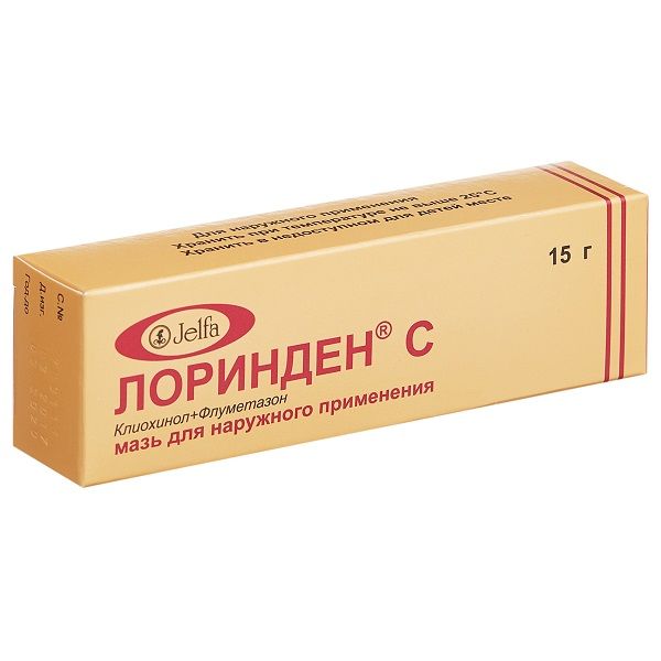 Лоринден С мазь 15г