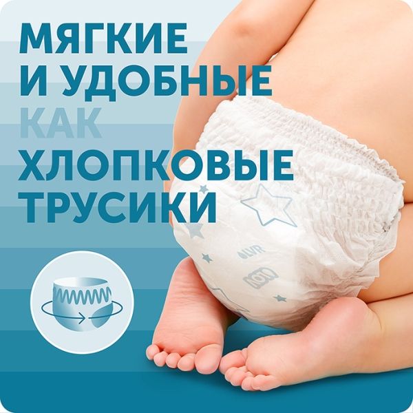 Трусики-подгузники ночные Hot Wind Lovular/Ловулар 9-14кг 21шт р.L фото №2