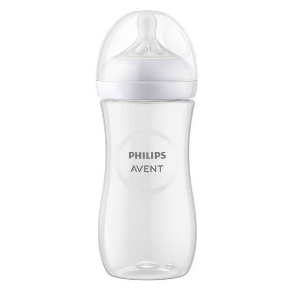 Бутылочка из полипропилена с силиконовой соской средний поток 3 мес. Anti-colic Natural Response Philips Avent 330мл (SCY906/01)