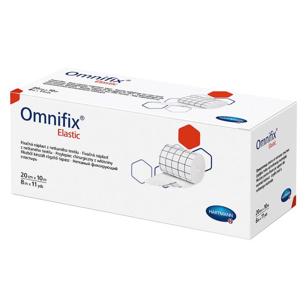 Пластырь фиксирующий нестерильный нетканый Elastic Omnifix/Омнификс 10м х 20см фото №2