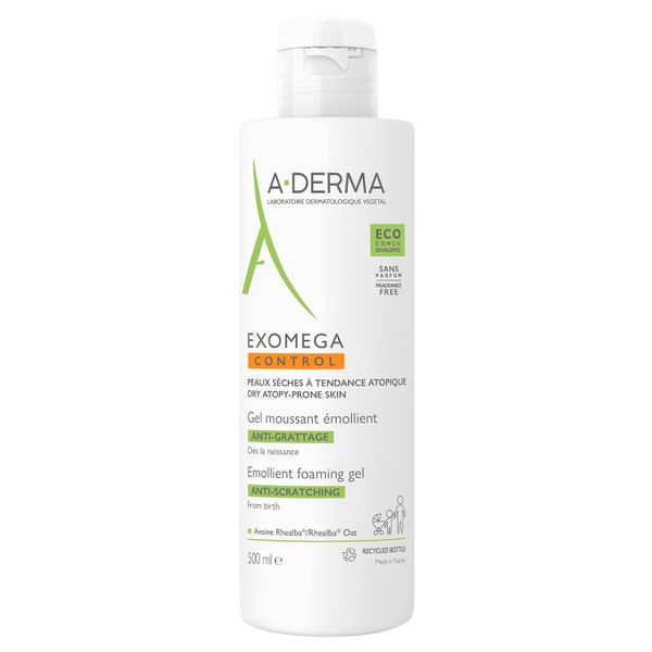 Гель смягчающий Exomega Control A-derma/А-дерма 500мл