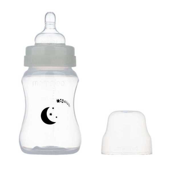 Бутылочка для кормления антиколиковая Night&Day Mamajoo 270мл р.M фото №2