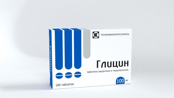 Глицин таблетки защечные и подъязычные 100мг 100шт
