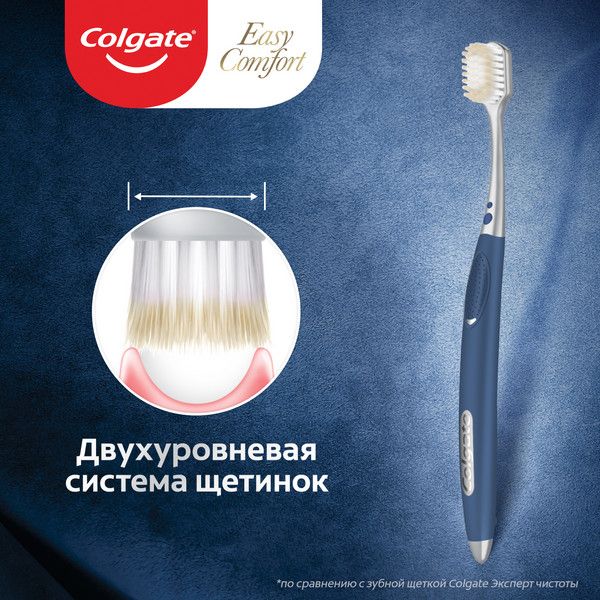 Щетка зубная средней жесткости Easy Comfort Colgate/Колгейт фото №3
