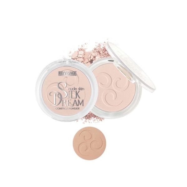 Пудра компактная Silk Dream nude skin Luxvisage тон 06 4г