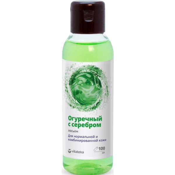 Изображение товара Лосьон огуречный с серебром Vitateka 100 мл