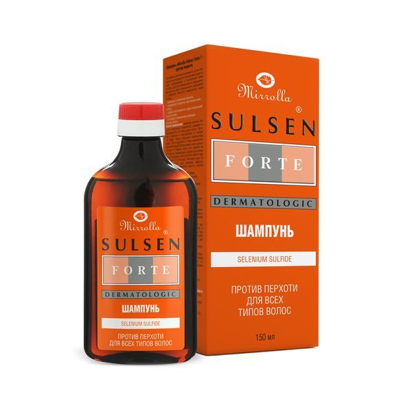 Изображение товара Шампунь против перхоти Сульсен Форте 2% 150мл