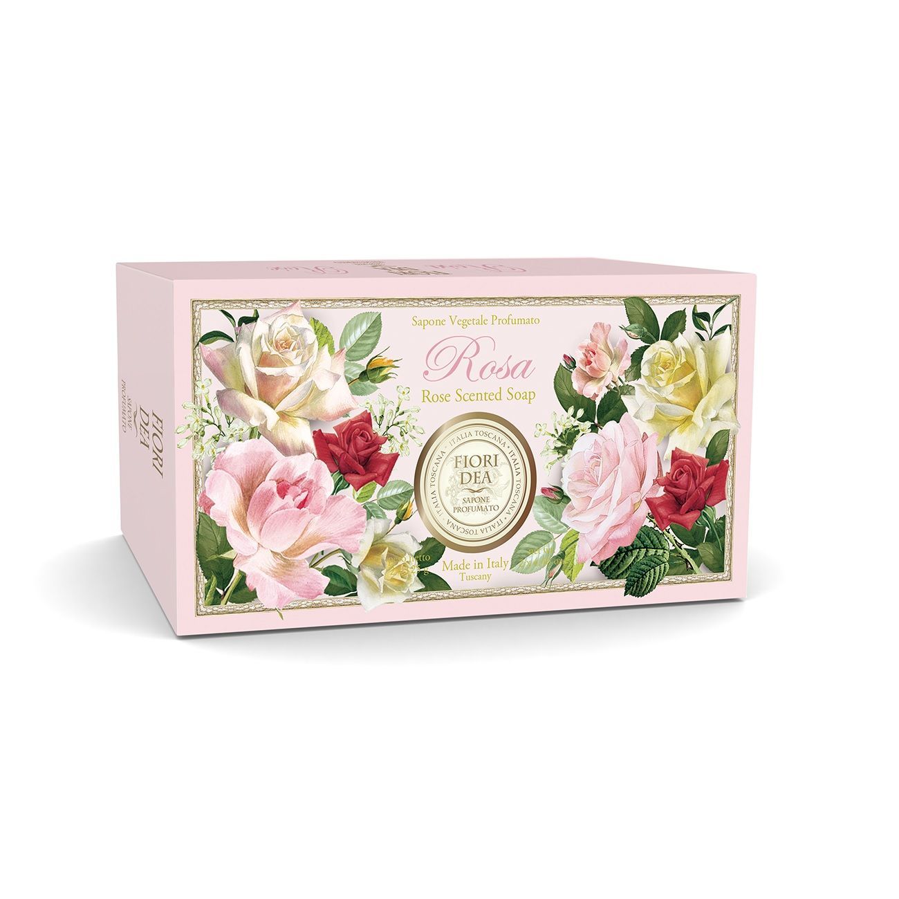 Изображение товара Мыло кусковое роза Fiori Dea/Фьери Дея 125г 2шт