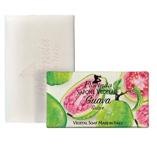 Изображение товара Мыло туалетное Florinda с ароматом гуавы, 100 г итальянское натуральное