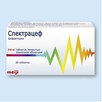 Изображение товара Спектрацеф таблетки 200 мг 20 шт противомикробное средство для взрослых и детей