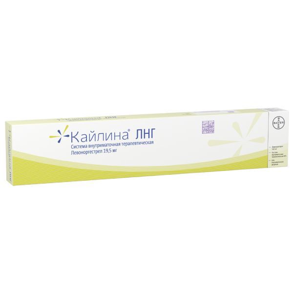 Изображение товара Внутриматочная система Кайлина ЛНГ с левоноргестрелом 19,5 мг для контрацепции